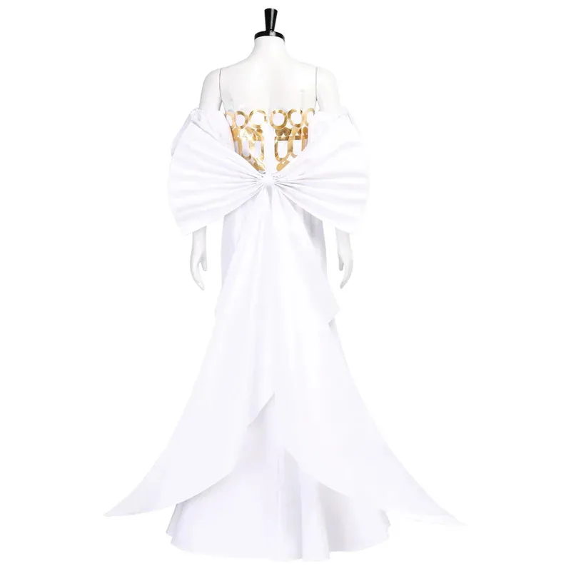 2025 aaa Sailor Аниме Moon Princess Serenity Tsukino Usagi Косплей Костюм Белое длинное женское платье с большим бантом Хэллоуин Вечеринка Девушка O
2025 aaa Sailor Аниме Moon Princess Serenity Tsukino Usagi Косплей Костюм Белое длинное женское платье с большим бантом Хэллоуин Вечеринка Девушка O