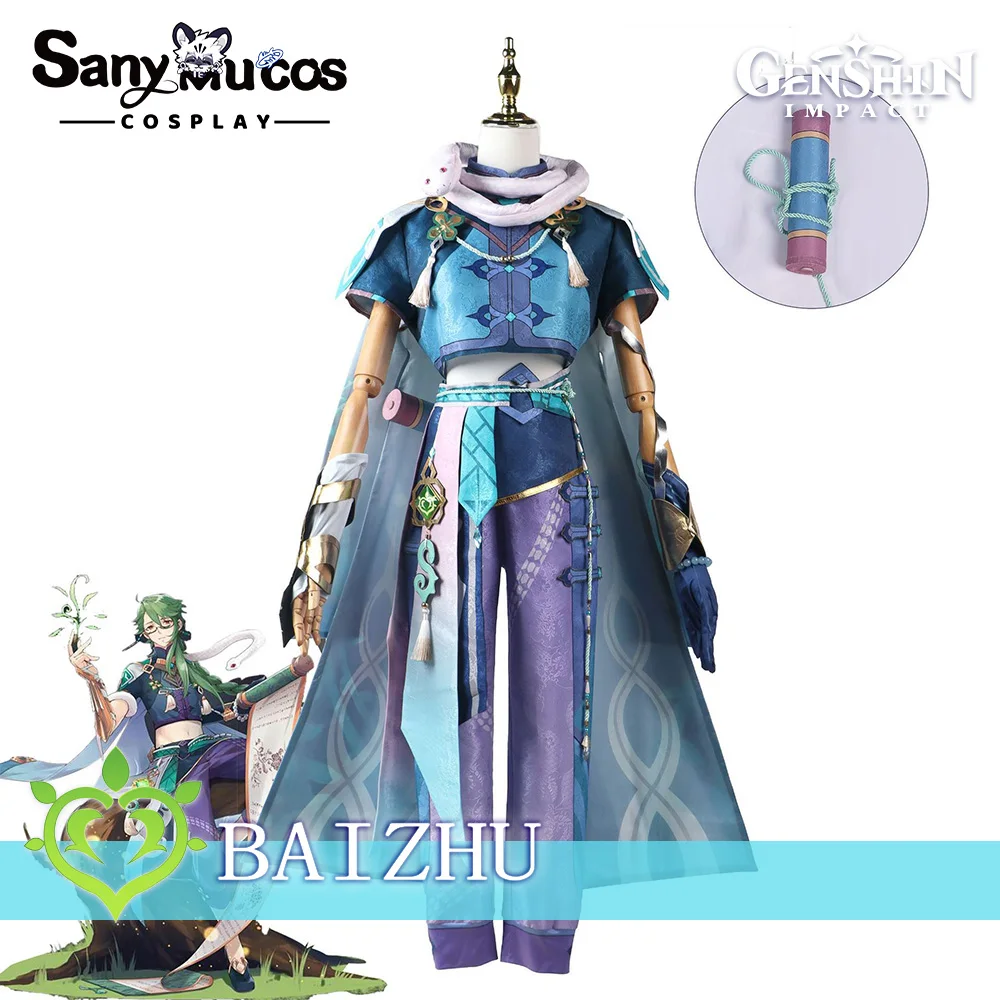 【In Stock】SanyMuCos Genshin Impact Baizhu Cosplay Costume Stage Performance Clothes Baizhu Wig Halloween Cosplay Plus SiZE
【In Stock】SanyMuCos Genshin Impact Baizhu Cosplay Costume Stage Performance Clothes Baizhu Wig Halloween Cosplay Plus SiZE