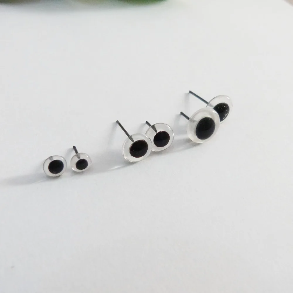 300pcs/lot new 3/4/5/6/7/8/9/10/11/12mm clear color glass toy eyes with pin for diy handcraft maerials--size option
300pcs/lot new 3/4/5/6/7/8/9/10/11/12mm clear color glass toy eyes with pin for diy handcraft maerials--size option