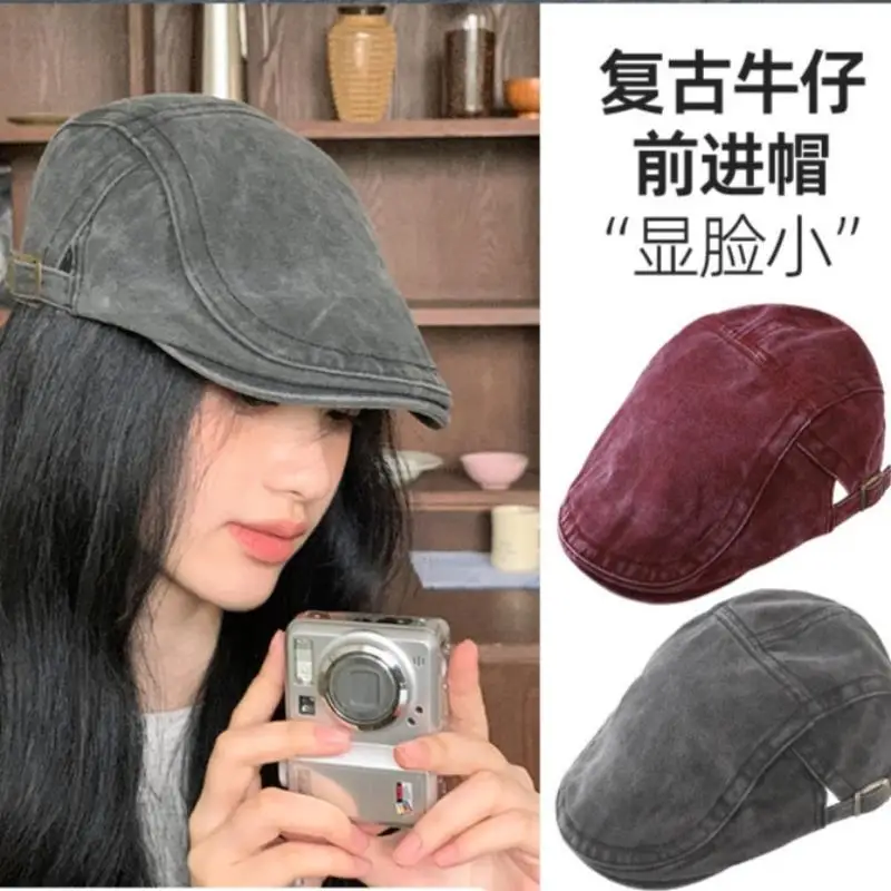 Spring Cotton Solid Newsboy Caps Unisex Fashion Painter Beret Casual Autumn Retro Cotton Solid Newsboy Hat Summer Adjustable
Spring Cotton Solid Newsboy Caps Unisex Fashion Painter Beret Casual Autumn Retro Cotton Solid Newsboy Hat Summer Adjustable