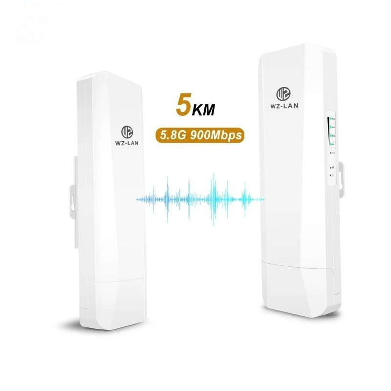 5.8G outdoor 5km wireless monitoring bridge point-to-point remote high-speed transmission high-gain antenna POE power supply
5.8G outdoor 5km wireless monitoring bridge point-to-point remote high-speed transmission high-gain antenna POE power supply