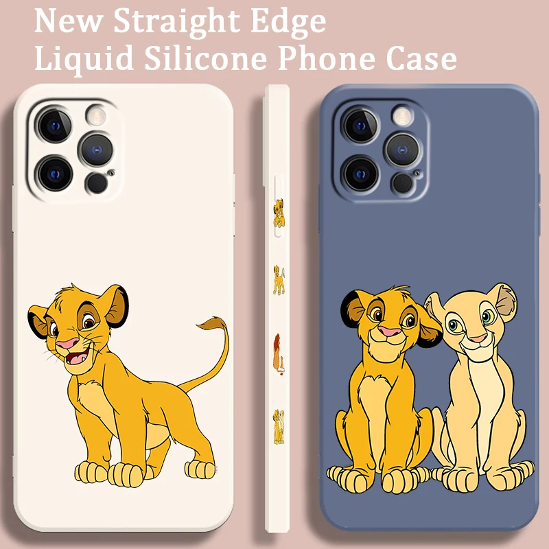 Lion King Disney Anime Liquid Left Rope For Apple iPhone 15 14 13 12 11 XS XR X 8 7 SE Pro Max Plus Mini Soft Phone Case
Lion King Disney Anime Liquid Left Rope For Apple iPhone 15 14 13 12 11 XS XR X 8 7 SE Pro Max Plus Mini Soft Phone Case