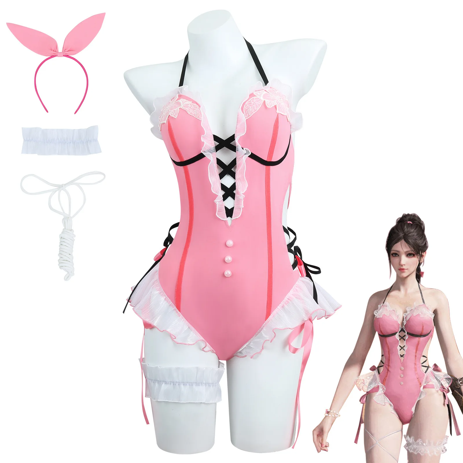 Eternity cosplay costume for summer, Feria Shen swimsuit cosplay costume
Eternity cosplay costume for summer, Feria Shen swimsuit cosplay costume