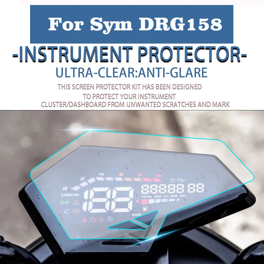 2 шт. Для Sym DRG158 DRG 158 аксессуары для мотоциклов Защитная пленка от царапин защитная пленка для экрана приборной панели
2 шт. Для Sym DRG158 DRG 158 аксессуары для мотоциклов Защитная пленка от царапин защитная пленка для экрана приборной панели