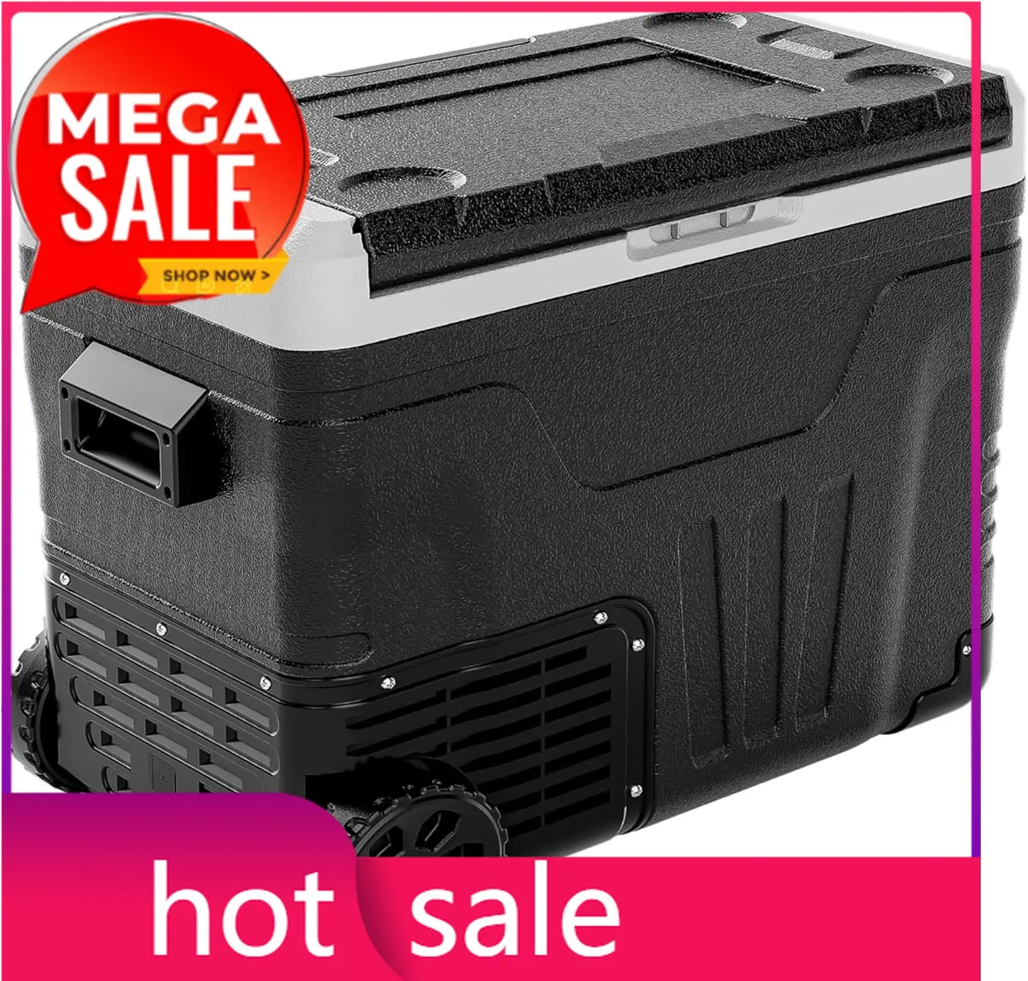 Hot Sales12 Volt Refrigerator, 52QT(50L) Electric Cooler, Portable Freezer 12V/24V DC 100-240V AC, 12V Fridge -4℉~68℉
Hot Sales12 Volt Refrigerator, 52QT(50L) Electric Cooler, Portable Freezer 12V/24V DC 100-240V AC, 12V Fridge -4℉~68℉