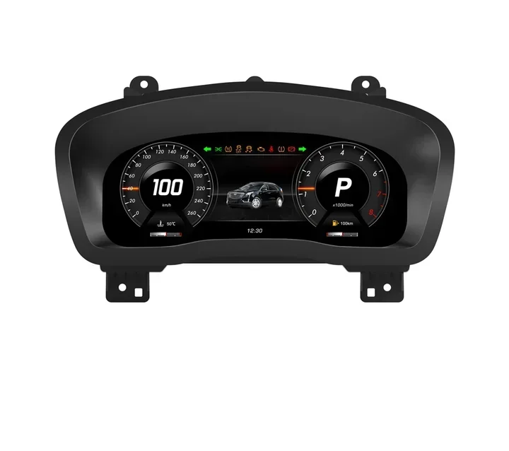 Цифровой кластерный автомобильный измеритель скорости для Cadillac XT5 2016-2019, ЖК-дисплей, цифровая приборная панель с Carplay 
Цифровой кластерный автомобильный измеритель скорости для Cadillac XT5 2016-2019, ЖК-дисплей, цифровая приборная панель с Carplay