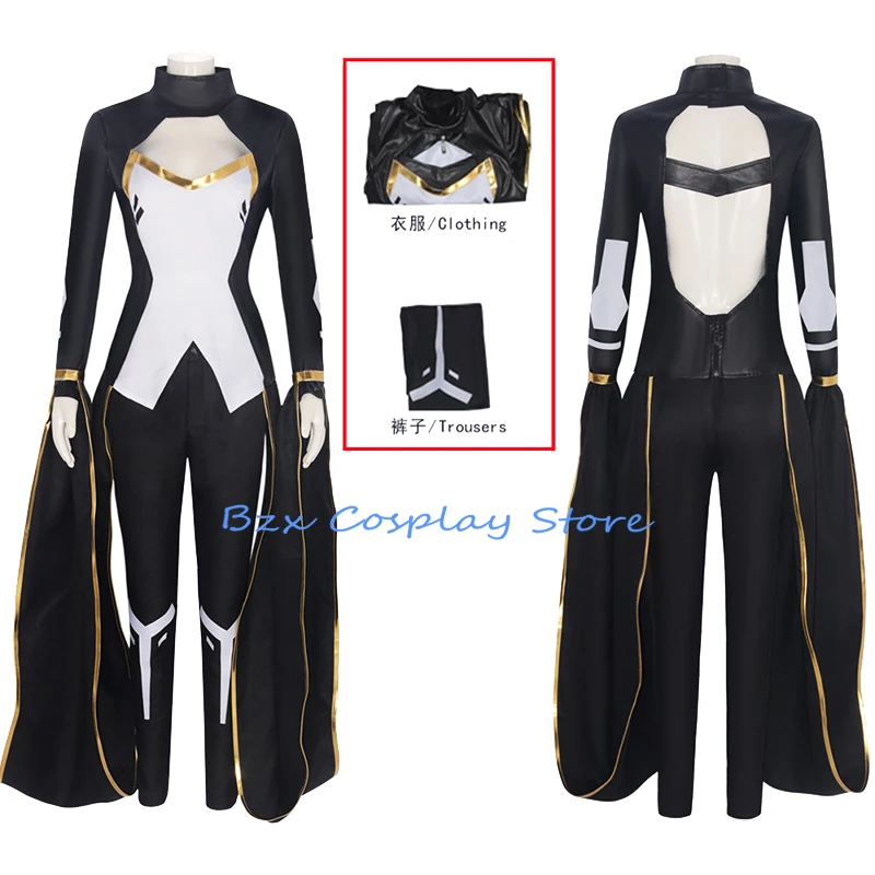 Game Mutant Hero Storm Cosplay Anime Ororo Munroe Costume Uniform Halloween Party Outfit fpr Women
Game Mutant Hero Storm Cosplay Anime Ororo Munroe Costume Uniform Halloween Party Outfit fpr Women