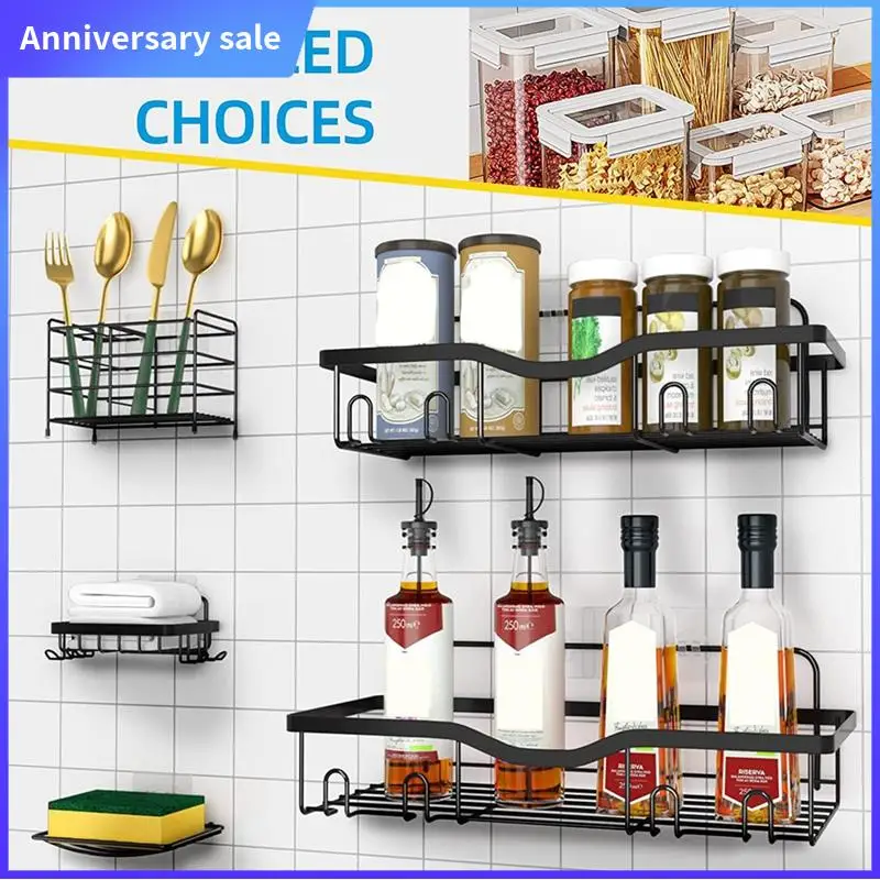 5 Pack Shower Caddy Strong Adhesive Shower Organizer Shelf With Hooks. Rustproof Wall-Mounted Shower Shelves
5 Pack Shower Caddy Strong Adhesive Shower Organizer Shelf With Hooks. Rustproof Wall-Mounted Shower Shelves