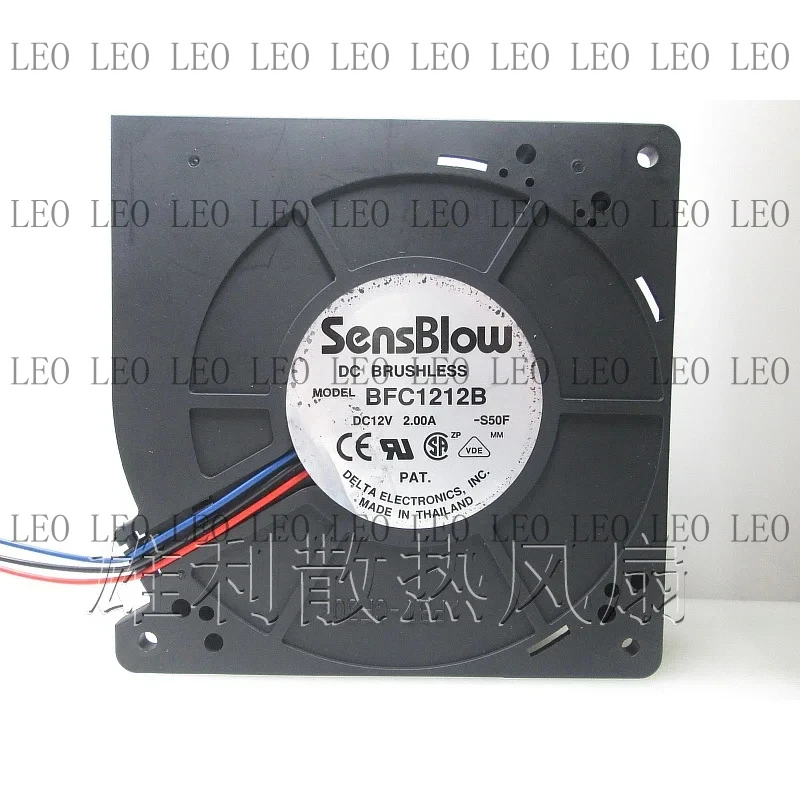 AA for Authentic BFC1212B 12V 2.00A 12cm 12032 Turbine blower Mute fan
AA for Authentic BFC1212B 12V 2.00A 12cm 12032 Turbine blower Mute fan