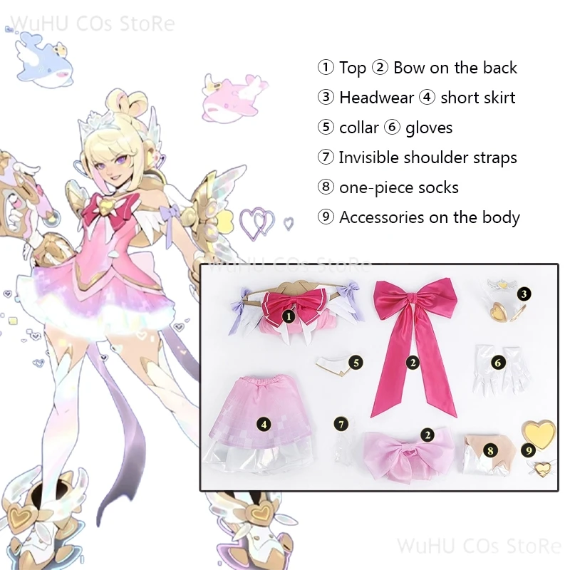 Juno Cosplay Costuem Dress Game Over Watch Ow Cosplay Magic Girls Cosplay Pik Dress Women Halloween Party Roleplay Suit
Juno Cosplay Costuem Dress Game Over Watch Ow Cosplay Magic Girls Cosplay Pik Dress Women Halloween Party Roleplay Suit