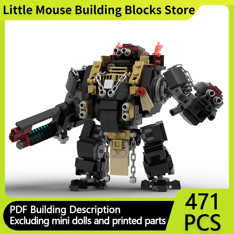 Popular Games 40K Model Building Moc Bricks Hammer Battle Mech Collection Technology Blocks Gift Modular Christmas Toys DIY Sets
Popular Games 40K Model Building Moc Bricks Hammer Battle Mech Collection Technology Blocks Gift Modular Christmas Toys DIY Sets