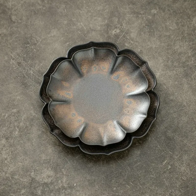 Vintage Petal Gilt Ceramic Fruit Bowl Tableware Hotel Cooking Dishes Dessert Dinner Plate Cooking Dishes Kitchen Utensils
Vintage Petal Gilt Ceramic Fruit Bowl Tableware Hotel Cooking Dishes Dessert Dinner Plate Cooking Dishes Kitchen Utensils