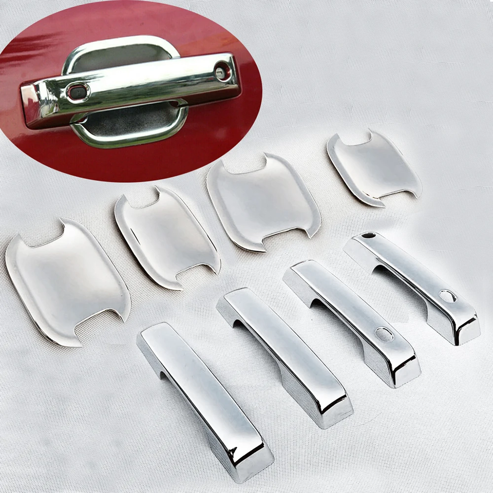 Chrome Car External Outer Door Handle Catch Cover Door Bowl Protection Trim Sticker For Ford F150 4Door 2021 2022 Accessories
Chrome Car External Outer Door Handle Catch Cover Door Bowl Protection Trim Sticker For Ford F150 4Door 2021 2022 Accessories