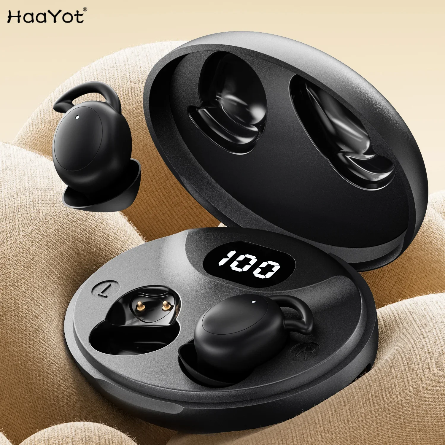 HaaYot Wireless Earbuds for Sleeping invisible Small Bluetooth Music Earphone Mini Comfortable for Side Sleeping Home Work
HaaYot Wireless Earbuds for Sleeping invisible Small Bluetooth Music Earphone Mini Comfortable for Side Sleeping Home Work