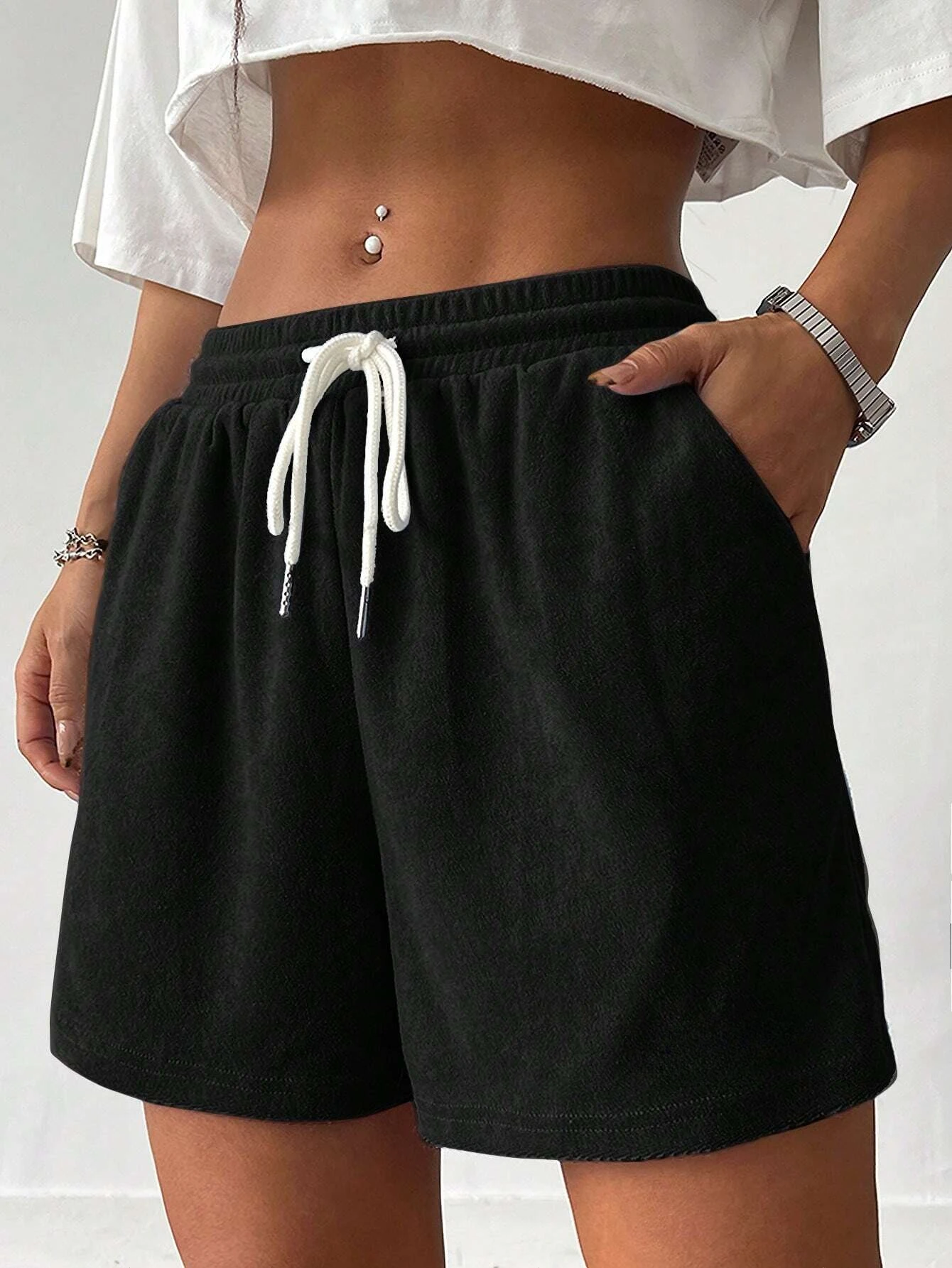 Summer Loose Women comfortable Casual Shorts Fashion Drawstring Athletic Shorts Sweatpants Sport Jogging Beach Pant Oversized
Summer Loose Women comfortable Casual Shorts Fashion Drawstring Athletic Shorts Sweatpants Sport Jogging Beach Pant Oversized