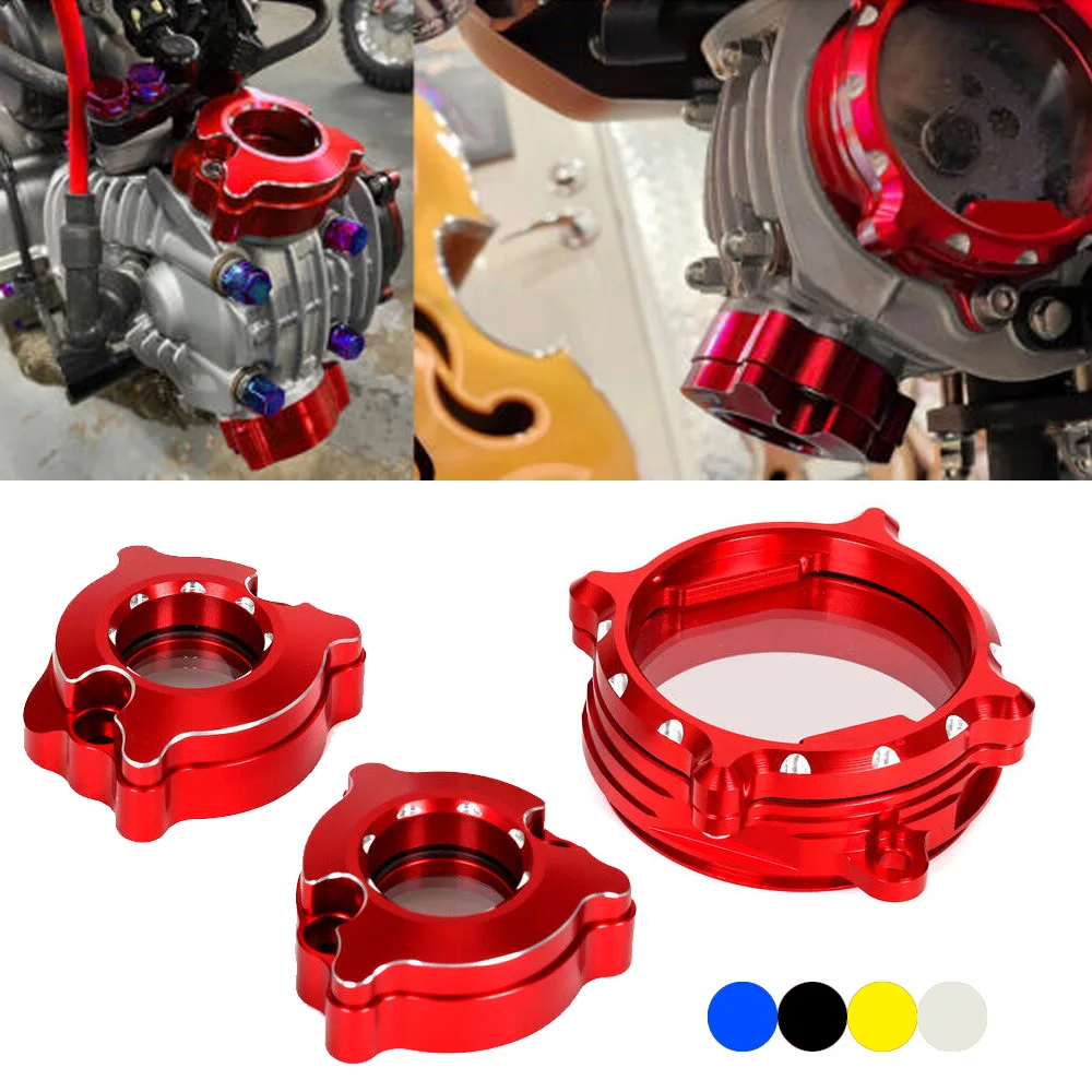 3D CNC Motorcycle Transparent Visible Engine&Valve Cover For HONDA C125 SUPER CUB 2021 2022 2023 3pcs protective device
3D CNC Motorcycle Transparent Visible Engine&Valve Cover For HONDA C125 SUPER CUB 2021 2022 2023 3pcs protective device