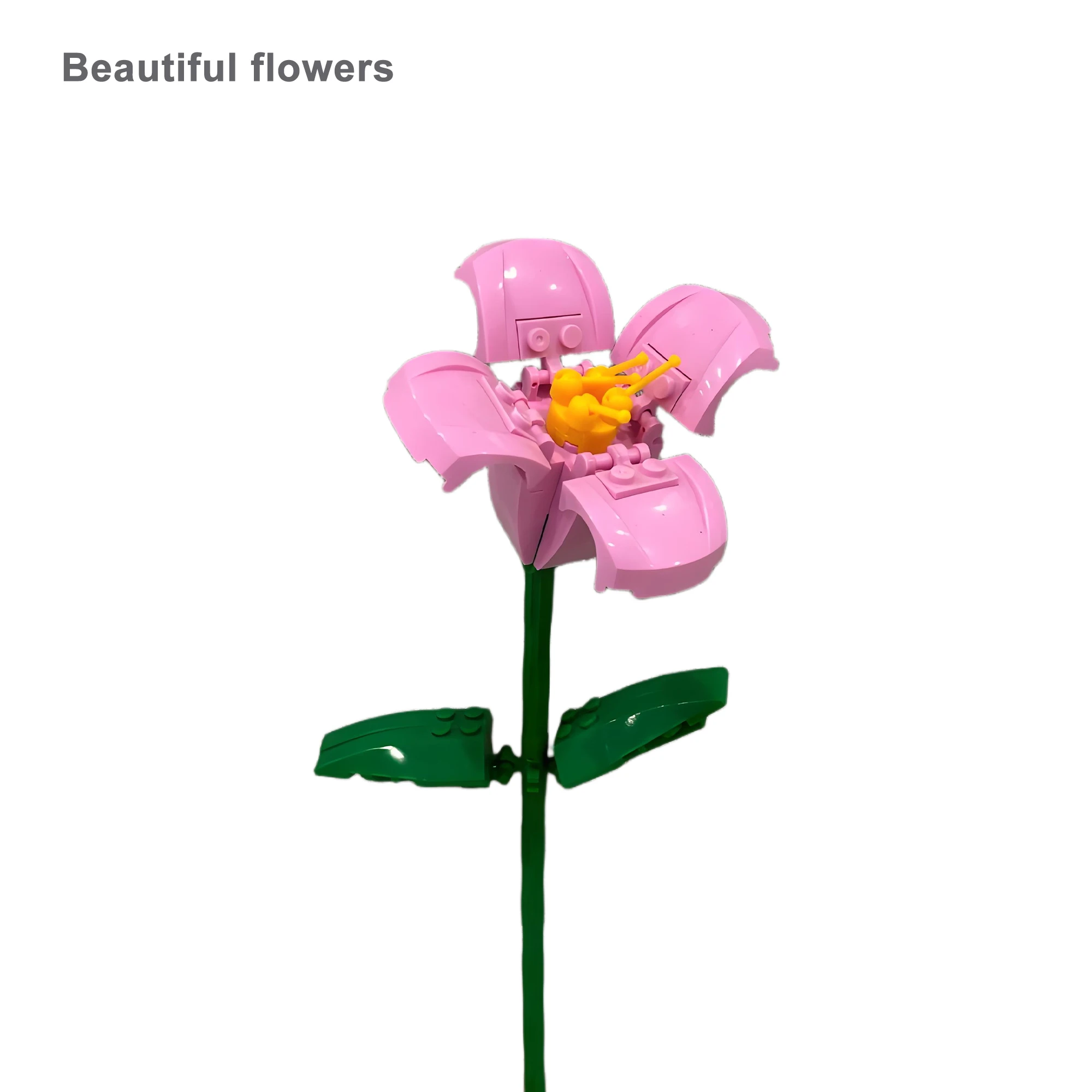 Building Block Toys A Single Block Flower with Multiple Branches Forms A Block Flower Bouquet To Give Friends Holiday Gifts
Building Block Toys A Single Block Flower with Multiple Branches Forms A Block Flower Bouquet To Give Friends Holiday Gifts