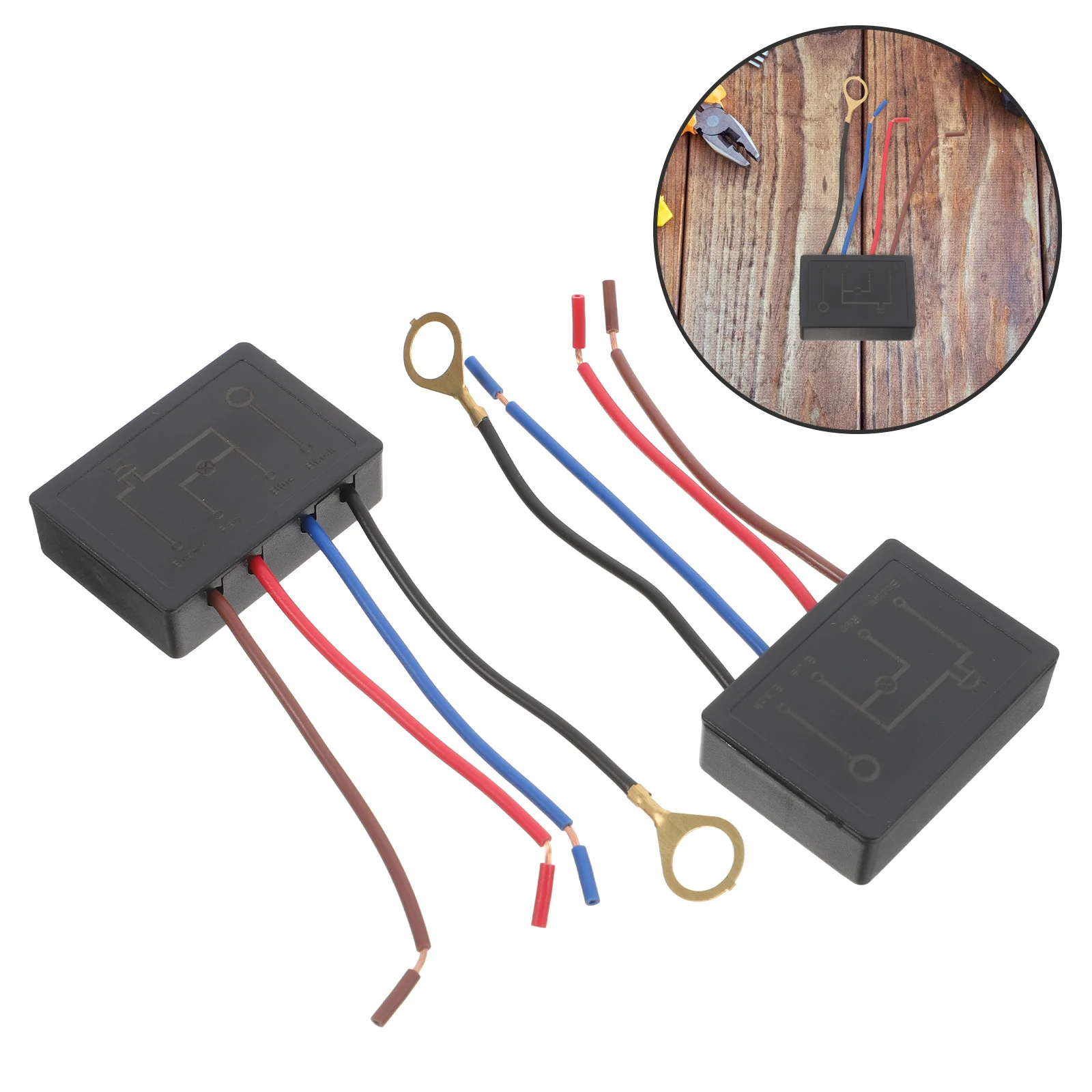 2Pcs Touch Dimmer Switch for Table Lamp Strong ABS Installation Light Control Module for LED Black Lamp Dimmer
2Pcs Touch Dimmer Switch for Table Lamp Strong ABS Installation Light Control Module for LED Black Lamp Dimmer