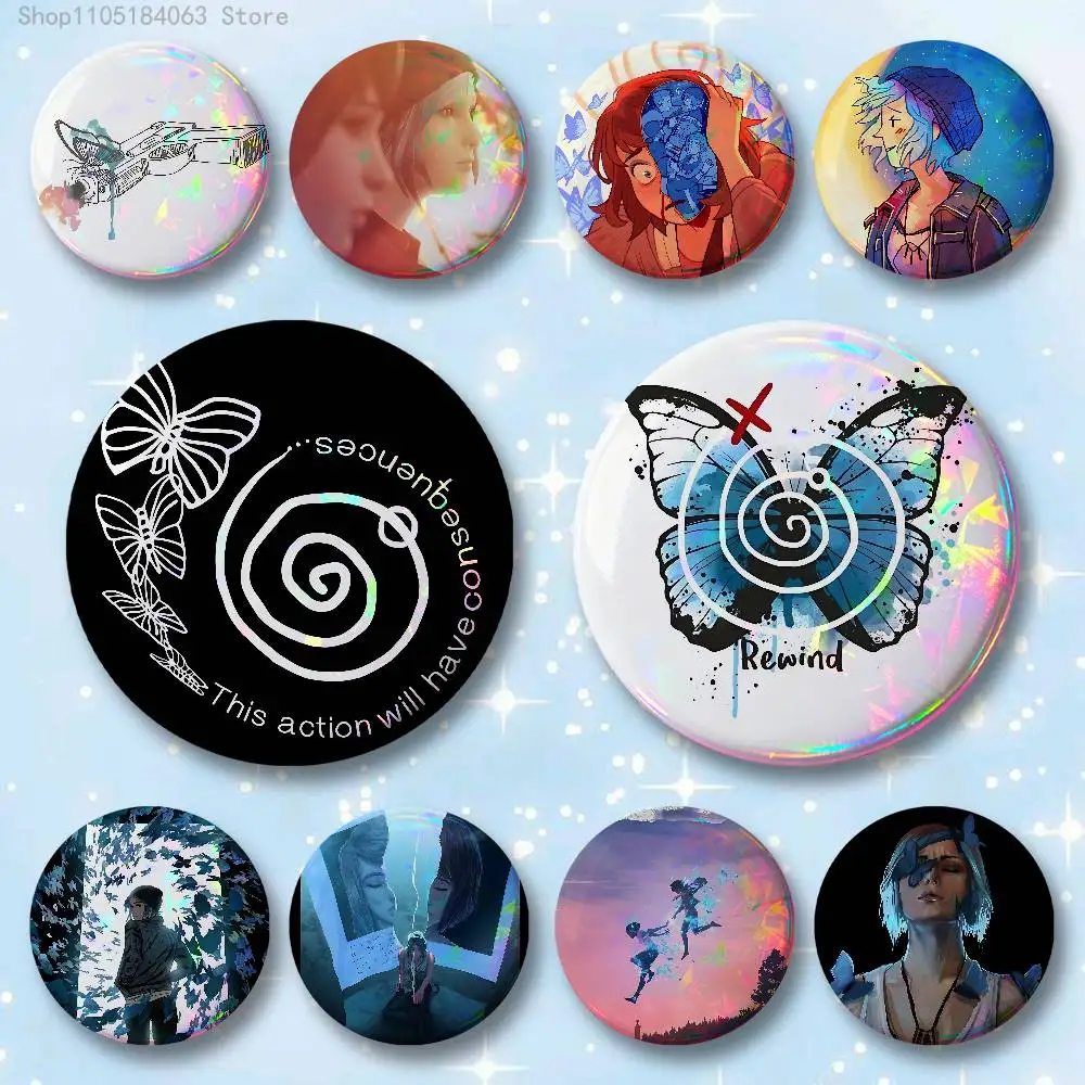 L-Life is S-Strange 58mm 44mm HD Print Brooch Badges Pretty Derby Round Display Brooches Lapel Pins
L-Life is S-Strange 58mm 44mm HD Print Brooch Badges Pretty Derby Round Display Brooches Lapel Pins