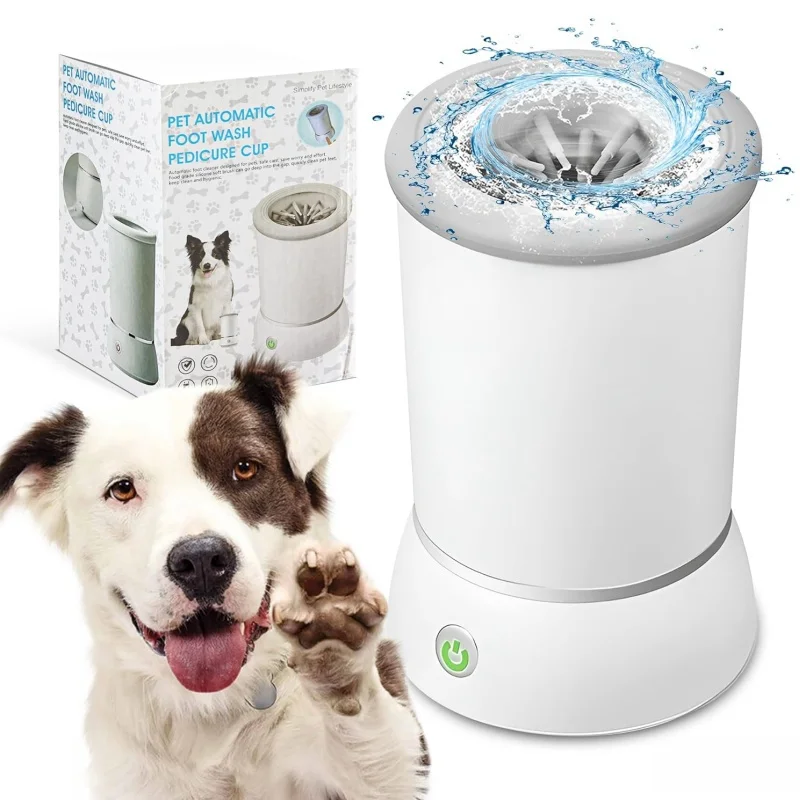 USB Rechargeable Automatic Dog Paw Cleaner Deep cleansing Save time and effort Dog Paw Cleaner Pet Foot Wash Cup Pet Essentials
USB Rechargeable Automatic Dog Paw Cleaner Deep cleansing Save time and effort Dog Paw Cleaner Pet Foot Wash Cup Pet Essentials
