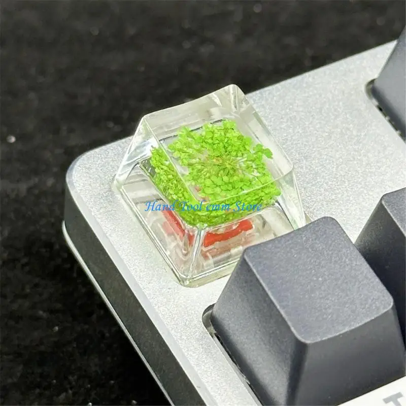 H37F Resin Keycap With Dry Flower Translucently Backlights Mechanical Keyboard Keycap
H37F Resin Keycap With Dry Flower Translucently Backlights Mechanical Keyboard Keycap