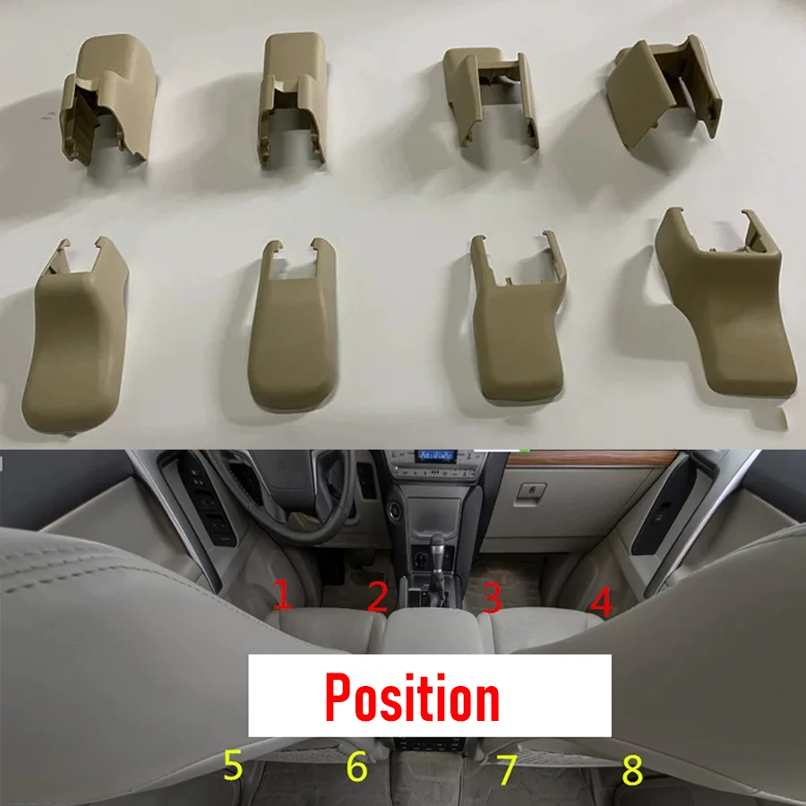 1Pc Interior First Row Car Rear Seat Sliding Screw Cap Track Rail Trim Bracket Cover Fit For Toyota Land Cruiser LC200 2007-2020
1Pc Interior First Row Car Rear Seat Sliding Screw Cap Track Rail Trim Bracket Cover Fit For Toyota Land Cruiser LC200 2007-2020
