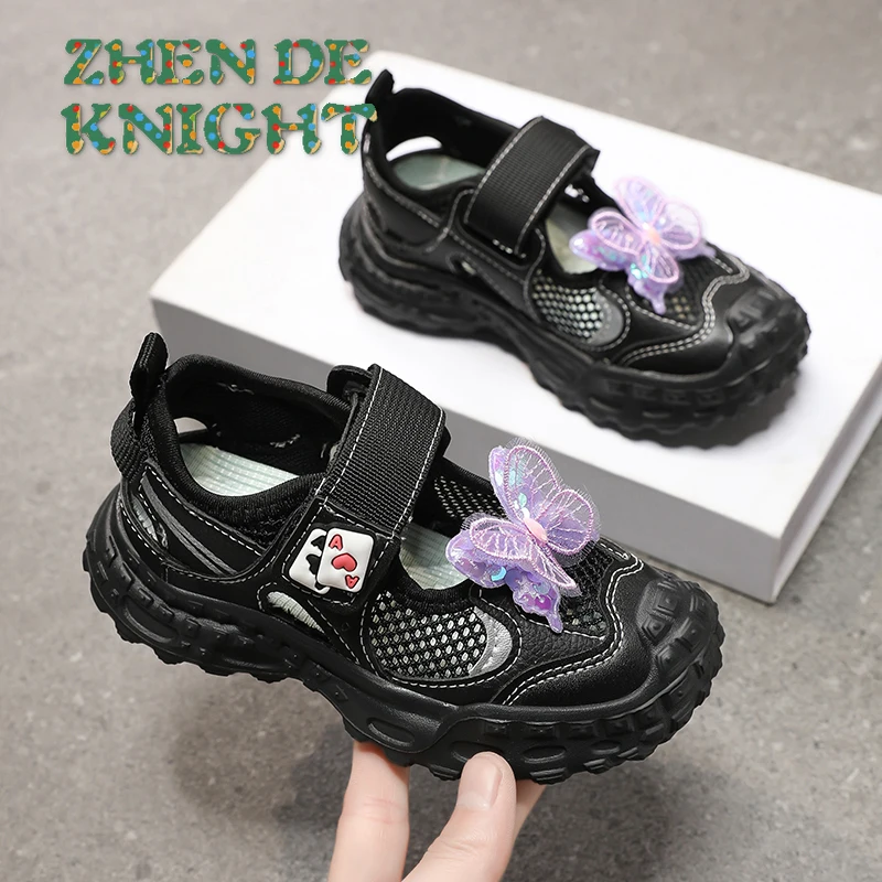 Summer Elegant Butterfly Kids Causal School Shoes Girls Mesh Sports Sandals Hollow-out Fashion Children's Princess Sandals
Summer Elegant Butterfly Kids Causal School Shoes Girls Mesh Sports Sandals Hollow-out Fashion Children's Princess Sandals