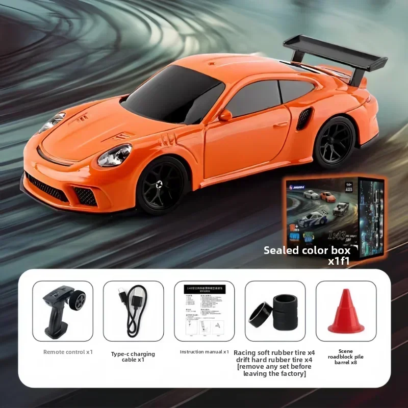4WD RTR 1/43 RC Speed Car Four-wheel Drive Radio Control 2.4g Mini Racing Drifting Car Toys High Speed Model Gift for Boys
4WD RTR 1/43 RC Speed Car Four-wheel Drive Radio Control 2.4g Mini Racing Drifting Car Toys High Speed Model Gift for Boys