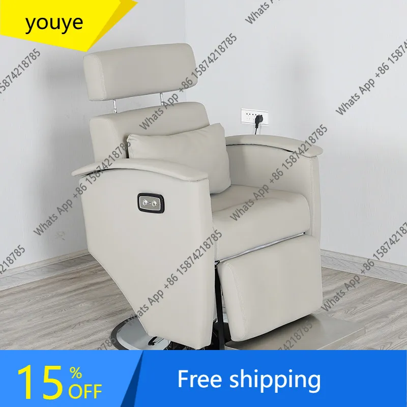 N65 hair salon special chair barbershop electric recliner beauty salon head treatment can be folded down and lifted hair chair
N65 hair salon special chair barbershop electric recliner beauty salon head treatment can be folded down and lifted hair chair