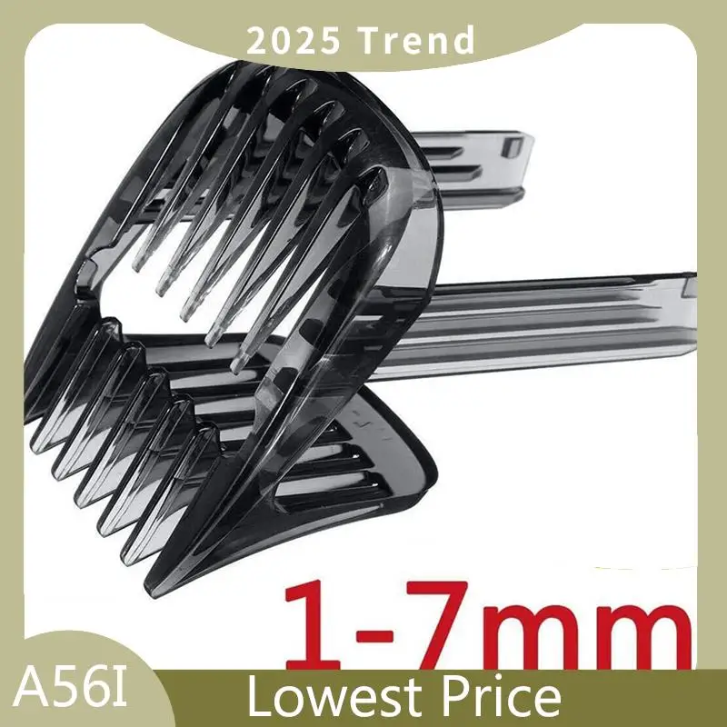 Лидер продаж, 5X, новая расческа для машинки для стрижки волос 1-7 мм для HC9450 HC9490 HC9452 HC7460 HC7462, высококачественный сменный триммер для волос Com 
Лидер продаж, 5X, новая расческа для машинки для стрижки волос 1-7 мм для HC9450 HC9490 HC9452 HC7460 HC7462, высококачественный сменный триммер для волос Com