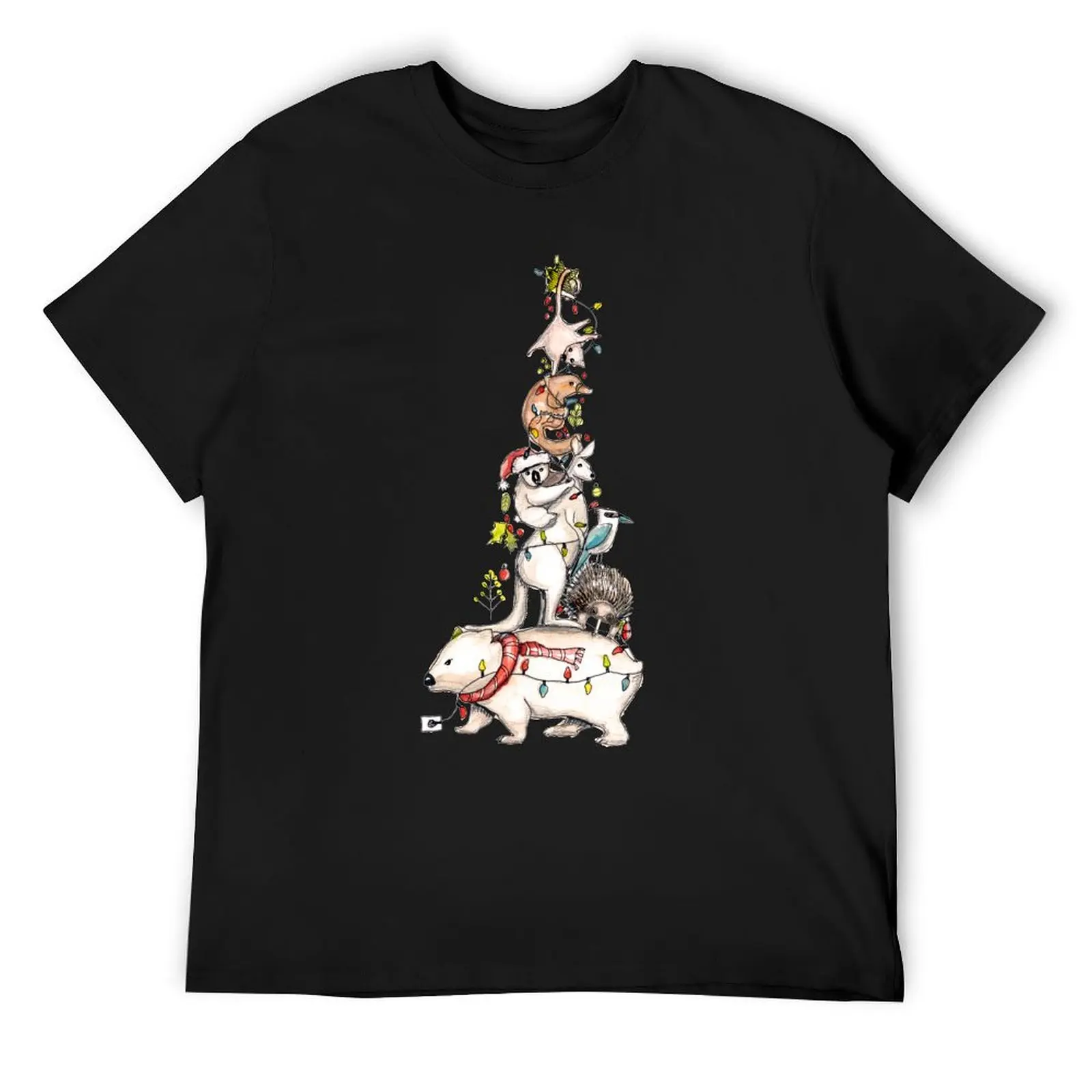 Aussie animal Christmas tree T-Shirt blacks plus size clothes boys animal print cute clothes mens graphic t-shirts
Aussie animal Christmas tree T-Shirt blacks plus size clothes boys animal print cute clothes mens graphic t-shirts