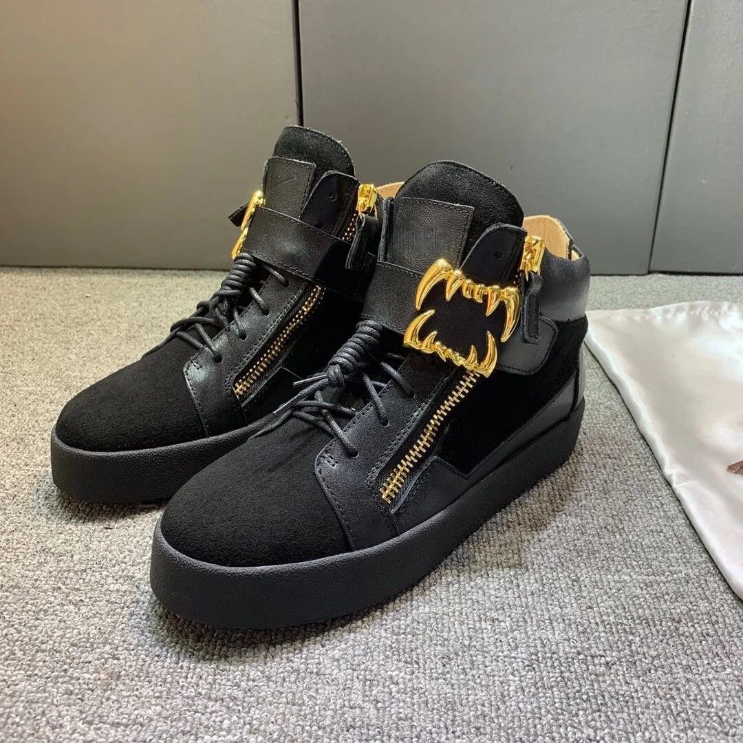 Top Hight Quality Casual Sneakers For Men and Women Real Leather Brand Designer Unisex Tennis Shoes GZ Zipper Loafer Shoes G992
Top Hight Quality Casual Sneakers For Men and Women Real Leather Brand Designer Unisex Tennis Shoes GZ Zipper Loafer Shoes G992