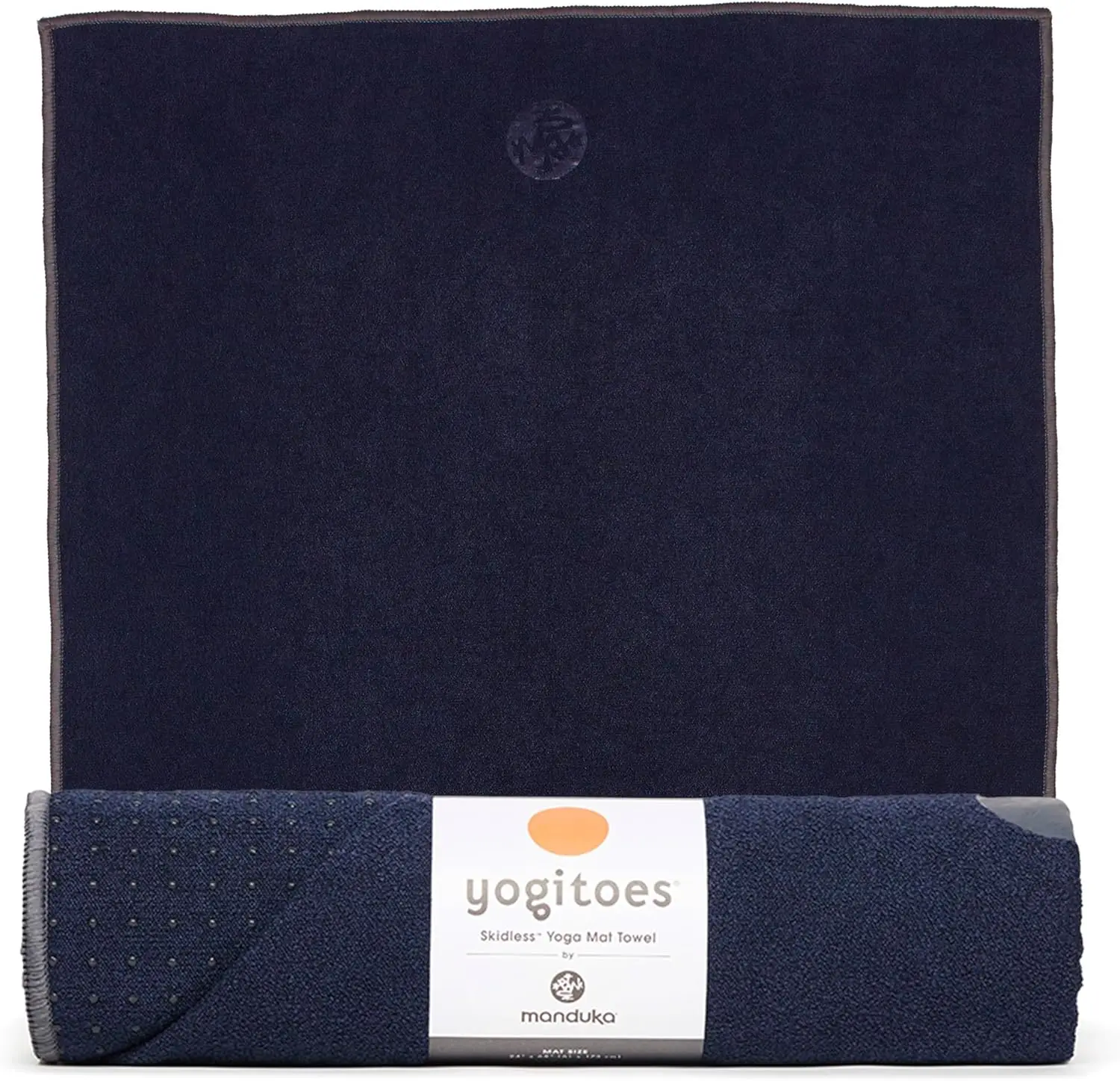 Non Slip Yoga Mat Towel - Lightweight, Quick Drying Microfiber for Hot Yoga, Vinyasa, Power, 71" x 24", Midnight
Non Slip Yoga Mat Towel - Lightweight, Quick Drying Microfiber for Hot Yoga, Vinyasa, Power, 71" x 24", Midnight