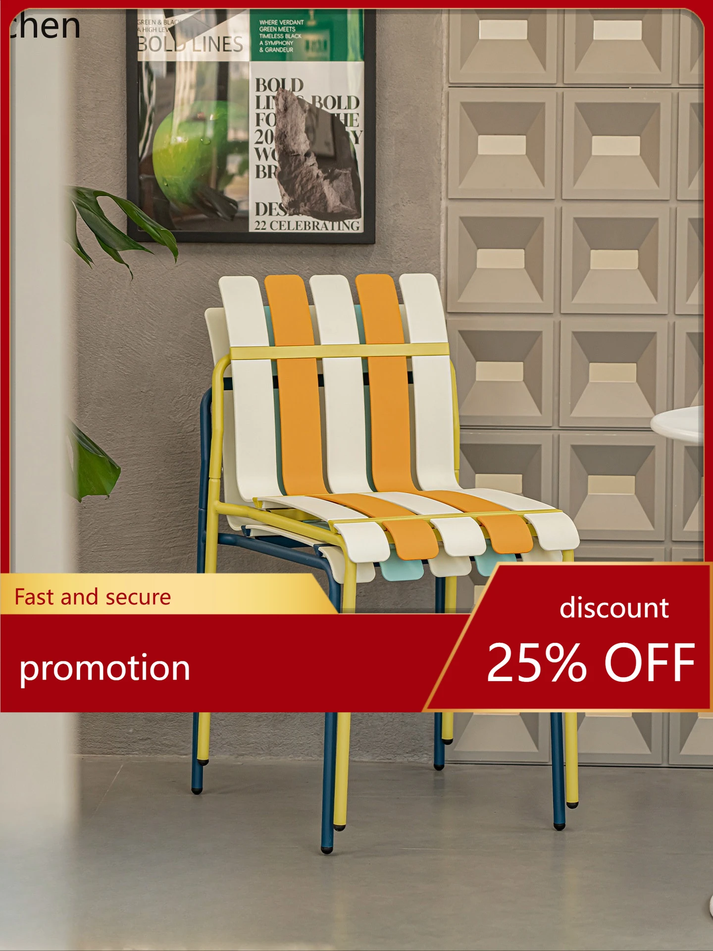 CZ Colorful Chair Simple Outdoor Leisure Chair with Backrest Home Iron Dining Chair
CZ Colorful Chair Simple Outdoor Leisure Chair with Backrest Home Iron Dining Chair