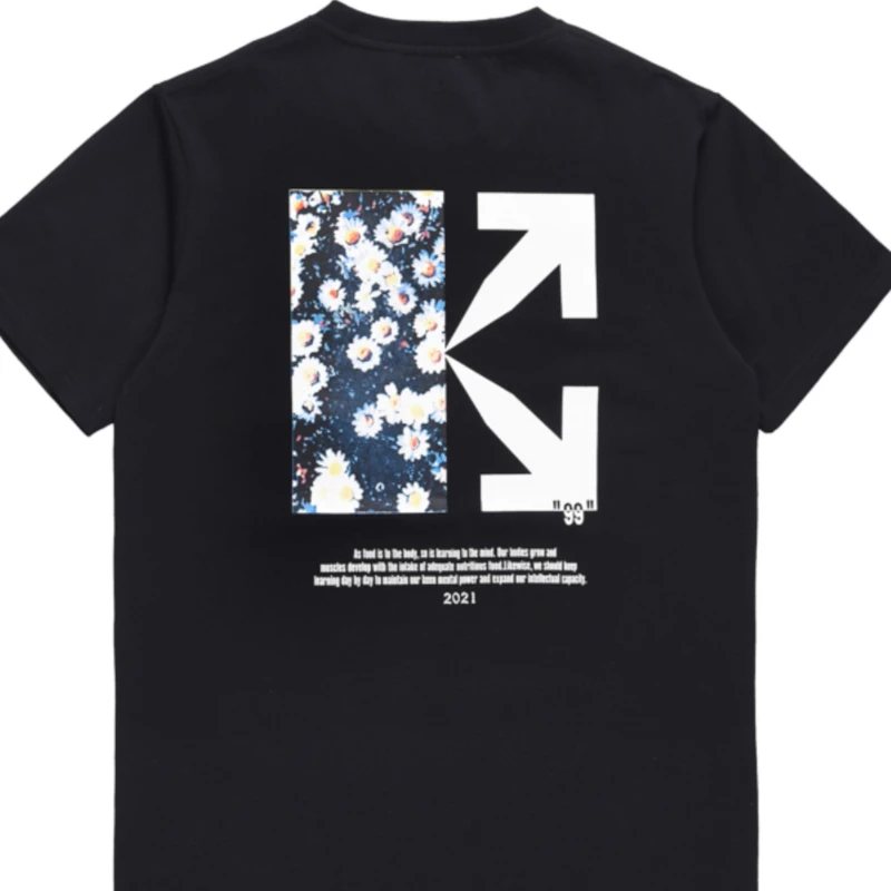 2025 Summer American Trend Small Daisy Fashion Men's Women's Short Sleeve T-shirt Casual Relaxed Breathable Printed Cotton Top
2025 Summer American Trend Small Daisy Fashion Men's Women's Short Sleeve T-shirt Casual Relaxed Breathable Printed Cotton Top