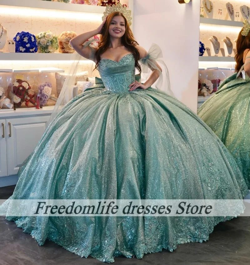 Блестящие платья Quinceanera, милые блестки, милые вечерние платья 16, корсет с аппликацией, Vestidos 15, Anos по индивидуальному заказу
Блестящие платья Quinceanera, милые блестки, милые вечерние платья 16, корсет с аппликацией, Vestidos 15, Anos по индивидуальному заказу