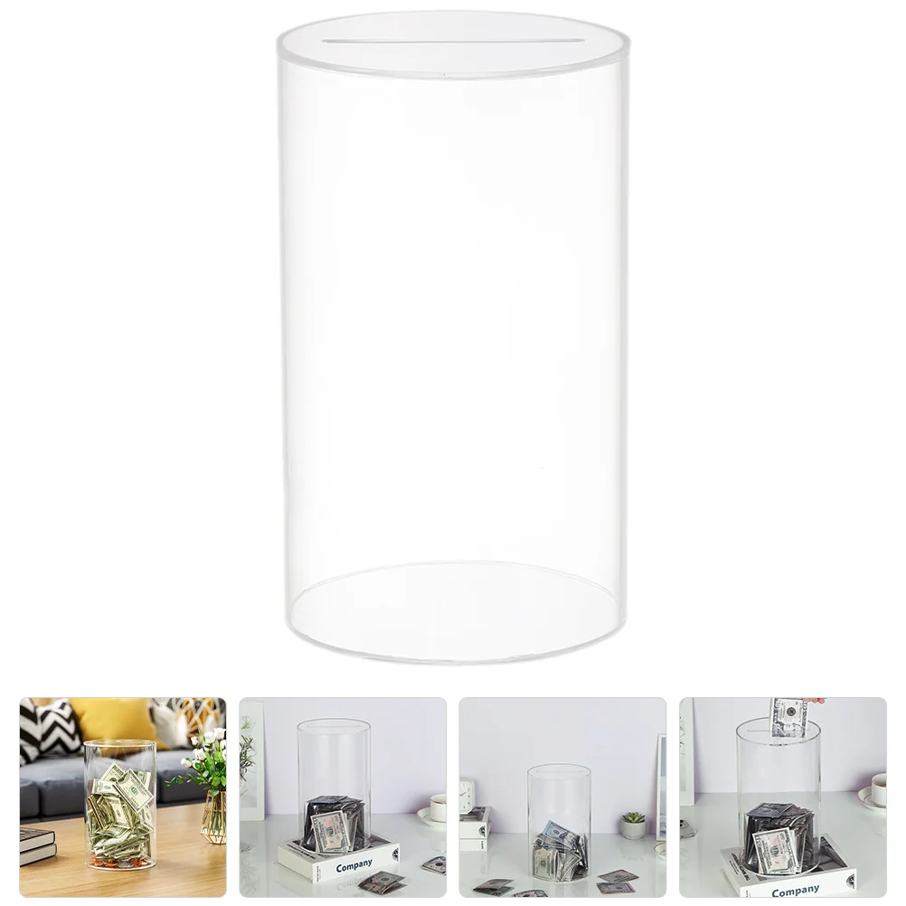 Transparent Coin Box Clear Piggy Bank Acrylic Money Pot Home Accessories Unique Educational Gift for Children Bedroom Office
Transparent Coin Box Clear Piggy Bank Acrylic Money Pot Home Accessories Unique Educational Gift for Children Bedroom Office