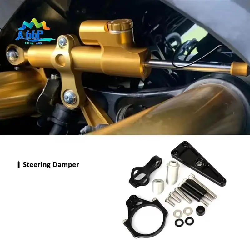 A66P-Motorcycle Adjustable Steering Damper Stabilizer Bracket Mounting Kit For Honda X-ADV 750 2017- NSS750 2021-
A66P-Motorcycle Adjustable Steering Damper Stabilizer Bracket Mounting Kit For Honda X-ADV 750 2017- NSS750 2021-