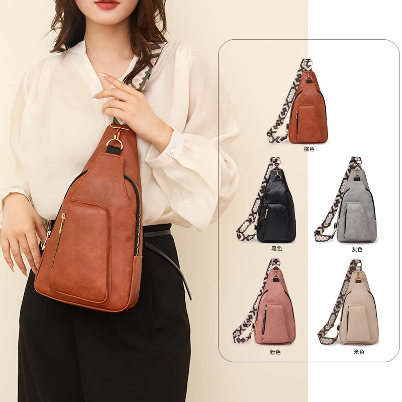 New Women's Bag PU Leather Waistpack Women's Bag High Quality Autumn Large Capacity Solid Waistpack Casual Versatile Pocket
New Women's Bag PU Leather Waistpack Women's Bag High Quality Autumn Large Capacity Solid Waistpack Casual Versatile Pocket