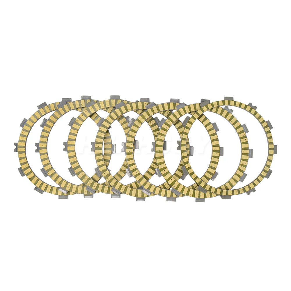 For Honda GB500 1989 - 1990 Motorcycle Clutch Friction Plates 7 PCS Paper Based Kits
For Honda GB500 1989 - 1990 Motorcycle Clutch Friction Plates 7 PCS Paper Based Kits