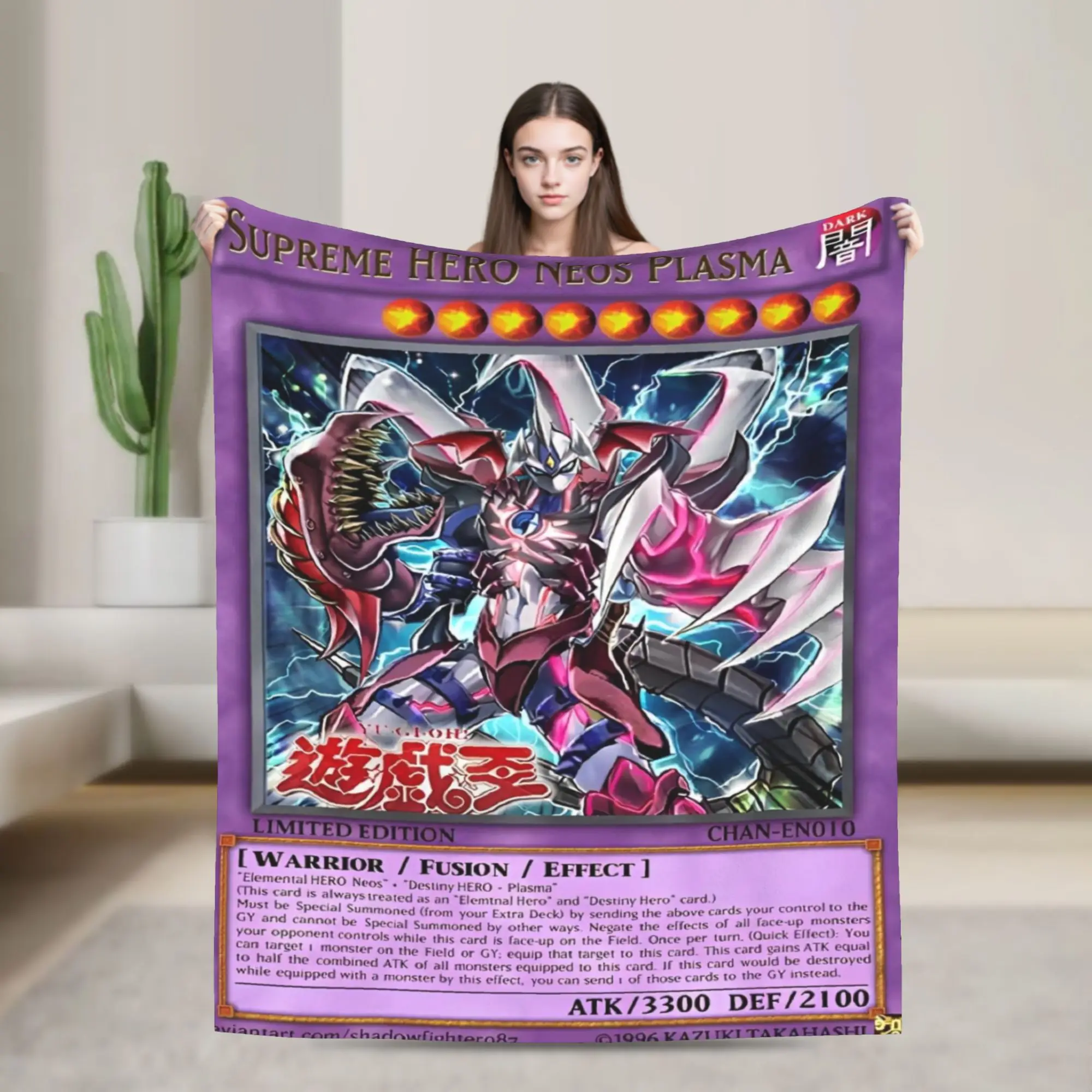 Anime Yu Gi Oh Card Blanket Flannel Super Warm Throw Blankets for Home Couch Bedspread
Anime Yu Gi Oh Card Blanket Flannel Super Warm Throw Blankets for Home Couch Bedspread