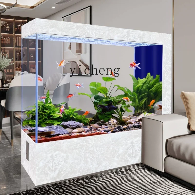 W12- Fish Tank Glass Super White Subareas Screens Wall One-Click Drainage Large Fish Tank
W12- Fish Tank Glass Super White Subareas Screens Wall One-Click Drainage Large Fish Tank