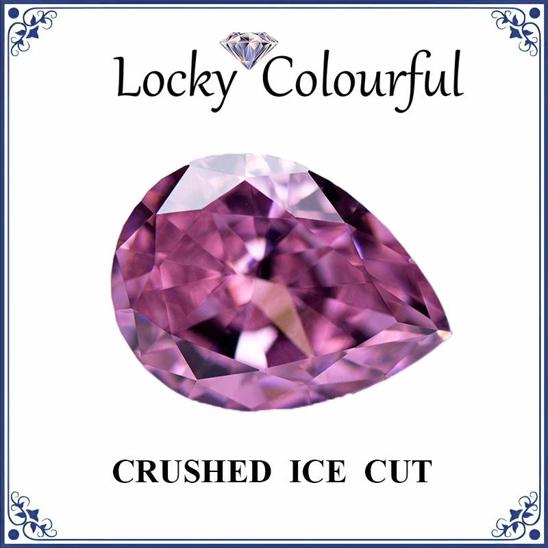 Cubic Zirconia Crushed Ice Cut Pear Shape Dark Pink Color Charms Beads for Jewelry Making Necklace Ring Materials No Certificate
Cubic Zirconia Crushed Ice Cut Pear Shape Dark Pink Color Charms Beads for Jewelry Making Necklace Ring Materials No Certificate