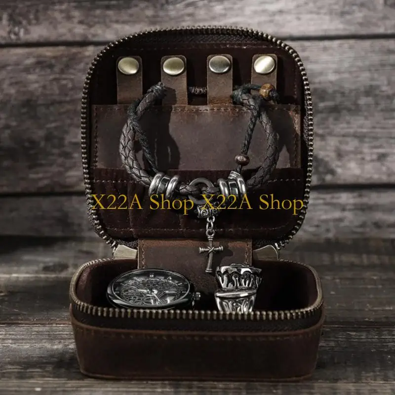 Уникальная коробка для часов из коровьей кожи, портативный дорожный футляр для ювелирных изделий для мужчин и женщин, ювелирные
Уникальная коробка для часов из коровьей кожи, портативный дорожный футляр для ювелирных изделий для мужчин и женщин, ювелирные