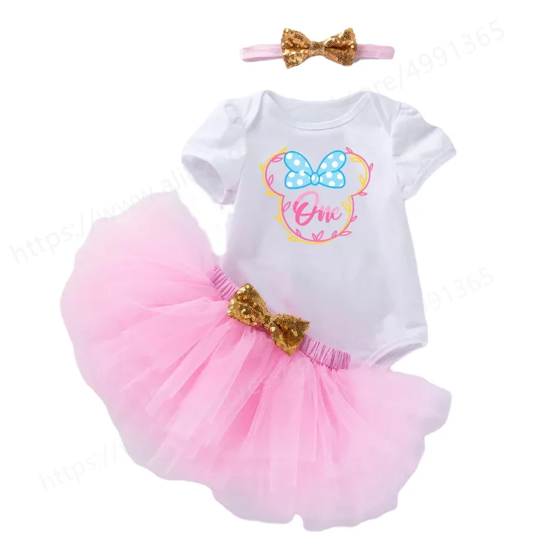 Baby Girls 1st Birthday Outfit 1 Year Tutu Dress Sequin Bowknot Princess Skirt Clothes Set with Headband
Baby Girls 1st Birthday Outfit 1 Year Tutu Dress Sequin Bowknot Princess Skirt Clothes Set with Headband