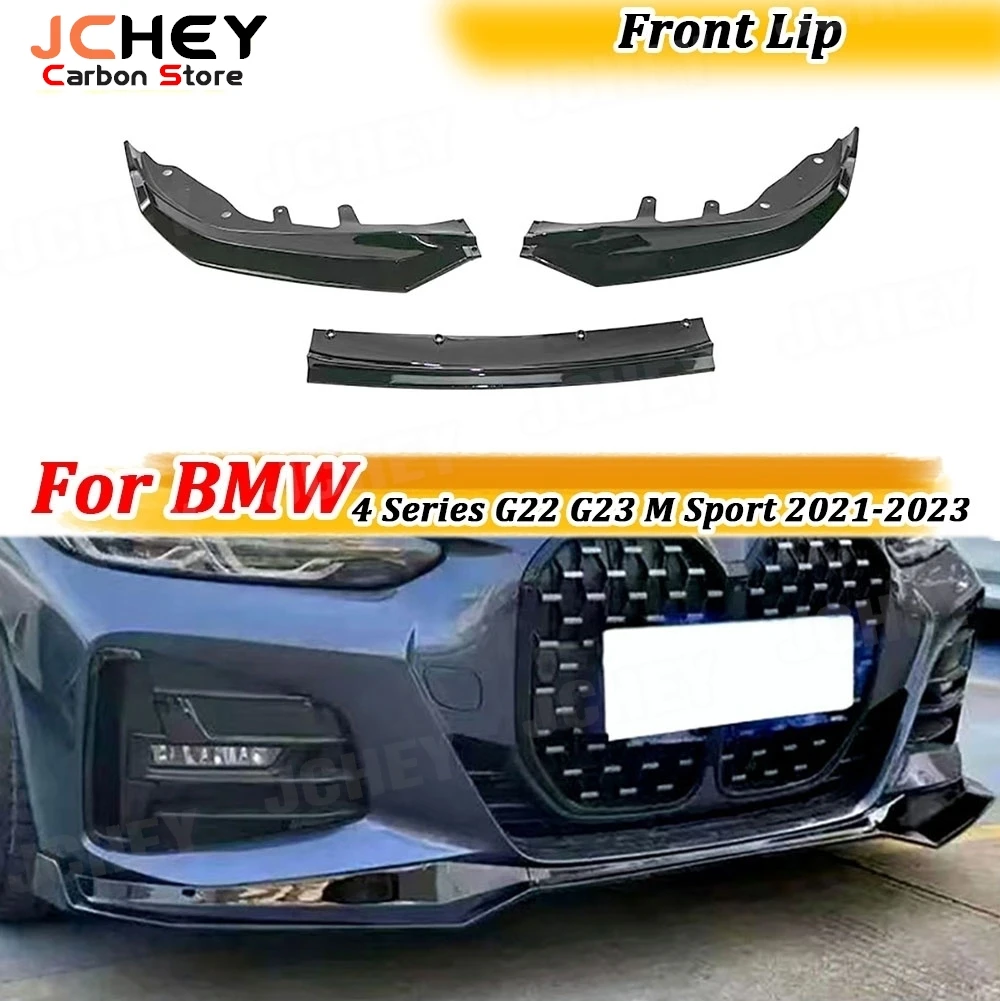 JCHEY ABS Carbon Look Car Front Bumper Splitter Lip Diffuser 3PCS For BMW 4 Series G22 G23 M Sport 2021-2023 Spoiler Accessories
JCHEY ABS Carbon Look Car Front Bumper Splitter Lip Diffuser 3PCS For BMW 4 Series G22 G23 M Sport 2021-2023 Spoiler Accessories