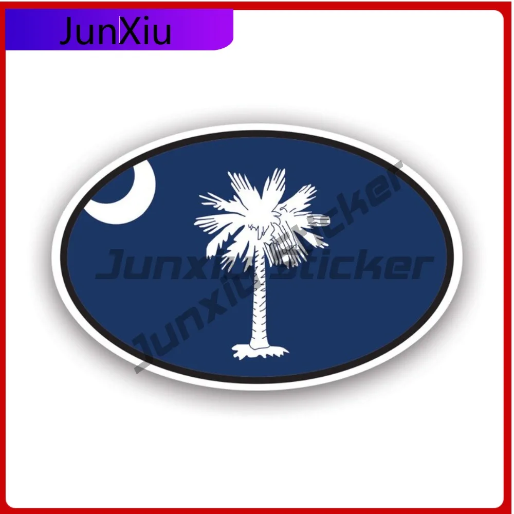 South Carolina Flag Weather Resistant Fade Resistant Funny For Motorcycle Bumper Laptop Easy To Remove No Residue Decoration
South Carolina Flag Weather Resistant Fade Resistant Funny For Motorcycle Bumper Laptop Easy To Remove No Residue Decoration