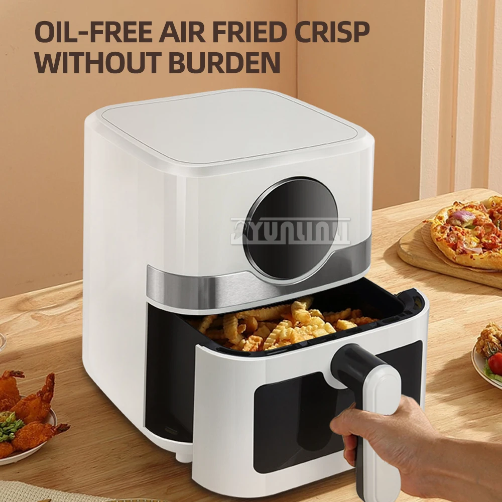 6L Intelligent Air Fryer Oil-free Freidora Electric Frying Oven Freidoras De Aire
6L Intelligent Air Fryer Oil-free Freidora Electric Frying Oven Freidoras De Aire