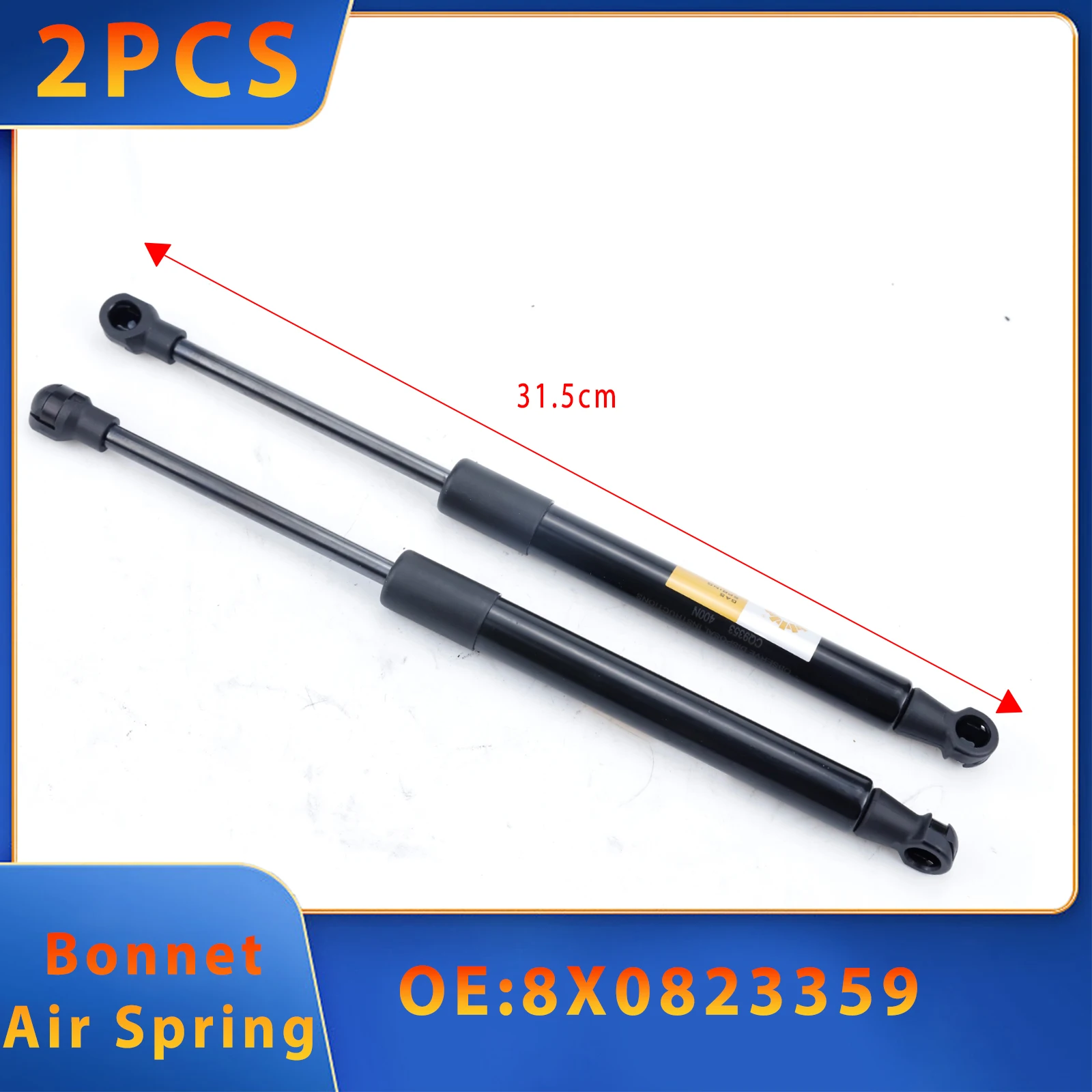 2PCS Bonnet Air Spring For AUDI A1 8X1 2010-2018 1.4T 1.6T 2.0T A1 Sportback 8XA 2010-2019 1.2T 1.4T 1.6T 2.0T 8X0823359
2PCS Bonnet Air Spring For AUDI A1 8X1 2010-2018 1.4T 1.6T 2.0T A1 Sportback 8XA 2010-2019 1.2T 1.4T 1.6T 2.0T 8X0823359