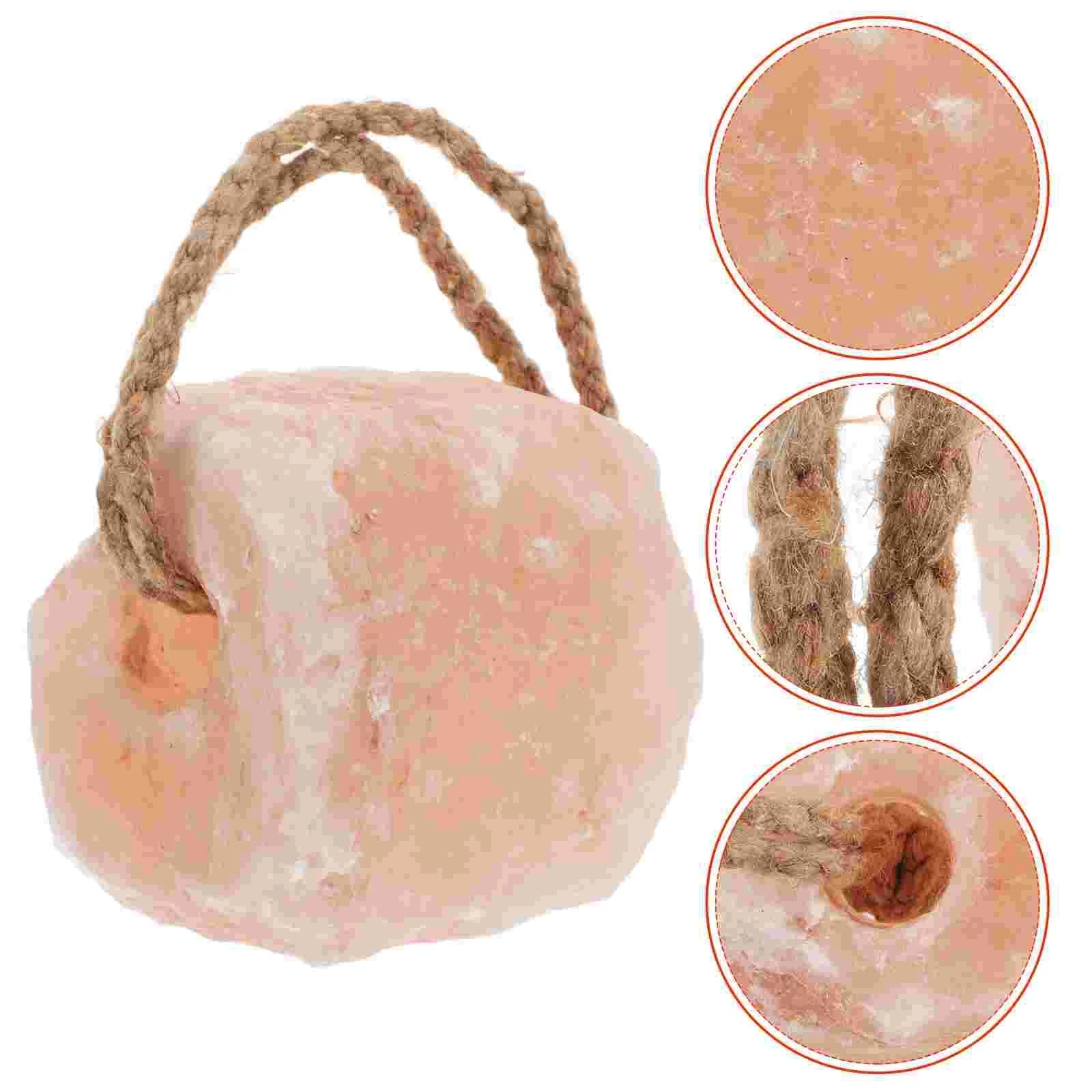 Salt Brick Animal Licking Block Horse on Rope Hanging for Deer Mineral Livestock Food Natural
Salt Brick Animal Licking Block Horse on Rope Hanging for Deer Mineral Livestock Food Natural
